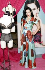DITA VON TEESE at Von Follies Lingerie Launch in New York
