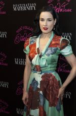 DITA VON TEESE at Von Follies Lingerie Launch in New York