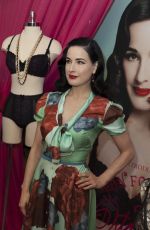 DITA VON TEESE at Von Follies Lingerie Launch in New York