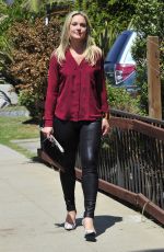 ELISABETH ROHM Out and About in Santa Monica