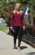 ELISABETH ROHM Out and About in Santa Monica