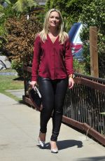 ELISABETH ROHM Out and About in Santa Monica