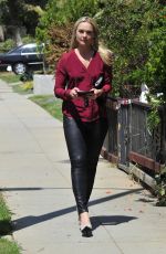 ELISABETH ROHM Out and About in Santa Monica