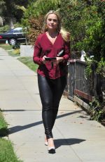ELISABETH ROHM Out and About in Santa Monica
