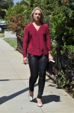 ELISABETH ROHM Out and About in Santa Monica
