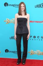 ELLE FANNING at The Boxtrolls Premiere in Hollywood
