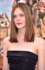 ELLE FANNING at The Boxtrolls Premiere in Hollywood