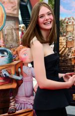 ELLE FANNING at The Boxtrolls Premiere in Hollywood