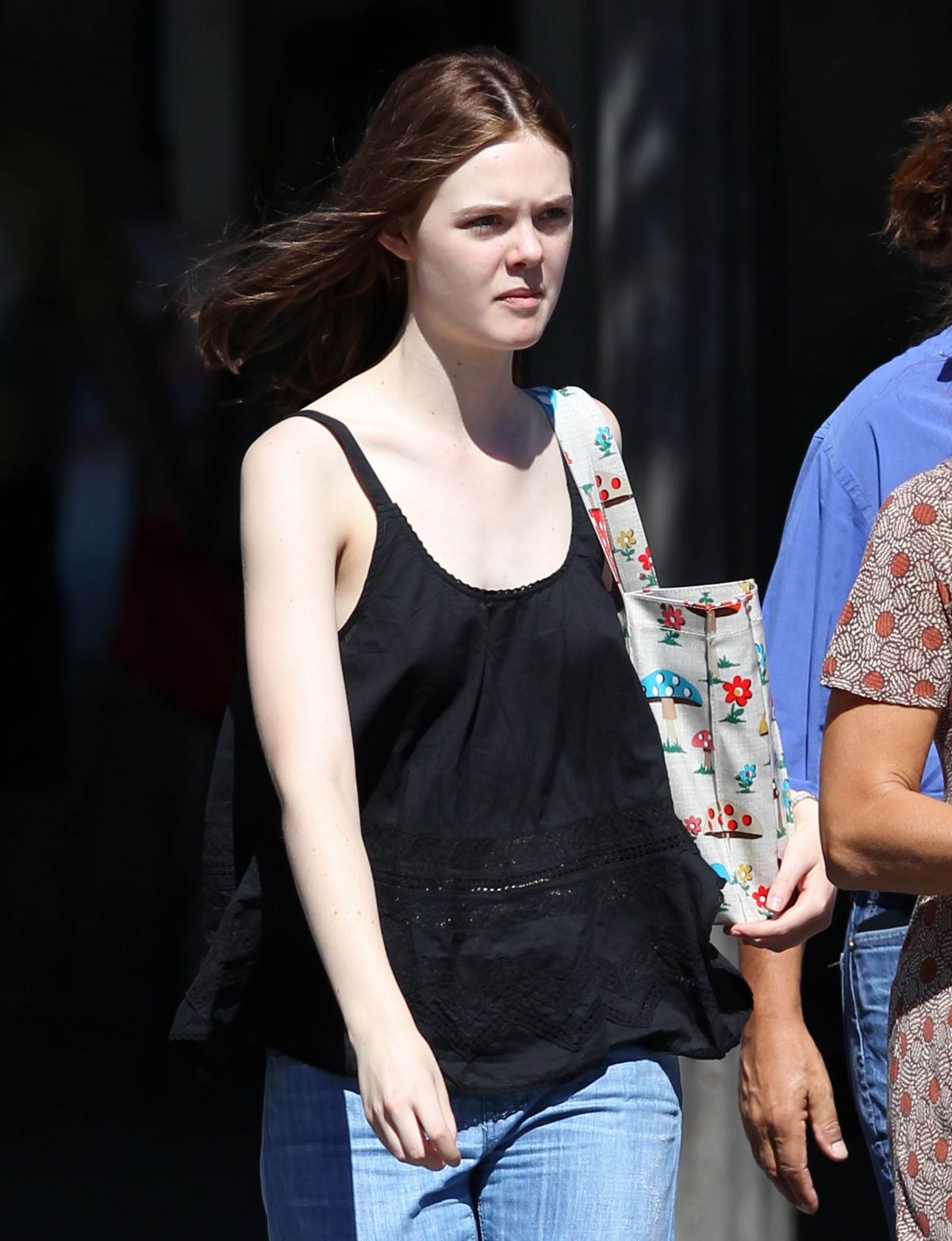 ELLE FANNING Out and About in Studio City 2309 ELLE FANNING Out and About in Studio City 2309