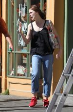 ELLE FANNING Out and About in Studio City 2309