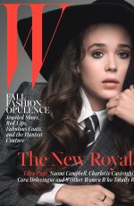 ELLEN PAGE in W Magazine, October 2014 Issue