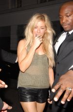 ELLIE GOULDING at Stella Mccartney Green Carpet Collection Fashion Show in London