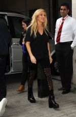 ELLIE GOULDING Leaves BBC Radio 1 in London 2609