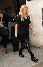 ELLIE GOULDING Leaves BBC Radio 1 in London 2609