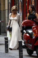 ELSA PATAKY and Friends Out Shopping in Madrid