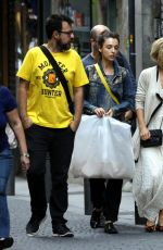 ELSA PATAKY and Friends Out Shopping in Madrid