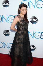 EMILIE DE RAVIN at Once Upon A Time Season 4 Screening in Hollywood