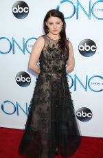 EMILIE DE RAVIN at Once Upon A Time Season 4 Screening in Hollywood