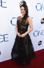 EMILIE DE RAVIN at Once Upon A Time Season 4 Screening in Hollywood