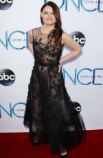EMILIE DE RAVIN at Once Upon A Time Season 4 Screening in Hollywood