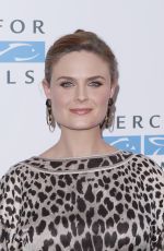 EMILY DESCHANEL at Mercy for Animals 15th Anniversary Gala in West Hollywood