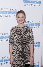 EMILY DESCHANEL at Mercy for Animals 15th Anniversary Gala in West Hollywood