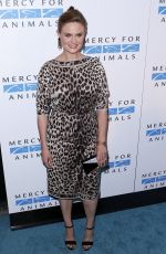 EMILY DESCHANEL at Mercy for Animals 15th Anniversary Gala in West Hollywood