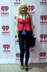 EMILY KINNEY at 2014 Iheartradio Music Festival in Las Vegas