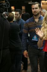 EMILY KINNEY at 2014 Iheartradio Music Festival in Las Vegas