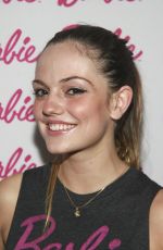 EMILY MEADE at Barbie and CFDA Event in New York
