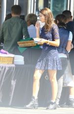 EMILY RATAJKOWSKI on the Set of We Are Your Friends in Los Angeles 2509