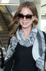 EMILY VANCAMP Arrives at LAX Airport in Los Angeles