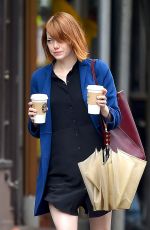 EMMA STONE Out and About in New York 1609