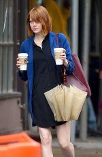 EMMA STONE Out and About in New York 1609