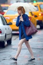 EMMA STONE Out and About in New York 1609