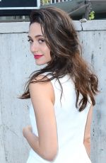 EMMY ROSSUM at Lincoln Center for the Performing Arts in New York