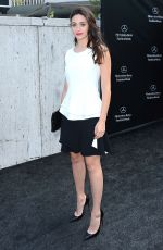 EMMY ROSSUM at Lincoln Center for the Performing Arts in New York