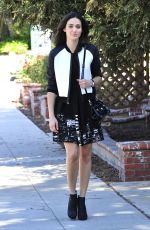 emmy rossum - out and about in burbank - 9/10/14