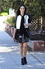 emmy rossum - out and about in burbank - 9/10/14