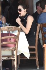 EMMY ROSSUM Out for Lunch in Beverly Hills