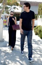 EMMY ROSSUM Out for Lunch in Beverly Hills
