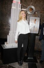 ERIN HEATHERTON at Empire State Building in New York