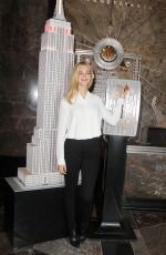 ERIN HEATHERTON at Empire State Building in New York