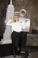 ERIN HEATHERTON at Empire State Building in New York