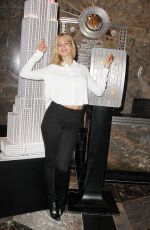ERIN HEATHERTON at Empire State Building in New York