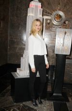 ERIN HEATHERTON at Empire State Building in New York