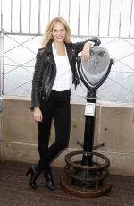 ERIN HEATHERTON at Empire State Building in New York