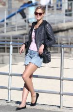 ERIN HEATHERTON Out and About at Bondi Beach in Sydney
