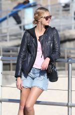 ERIN HEATHERTON Out and About at Bondi Beach in Sydney