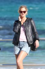 ERIN HEATHERTON Out and About at Bondi Beach in Sydney